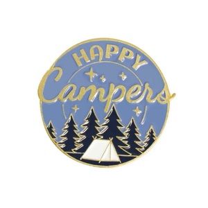 NEW Happy Campers jewelry brooch pin